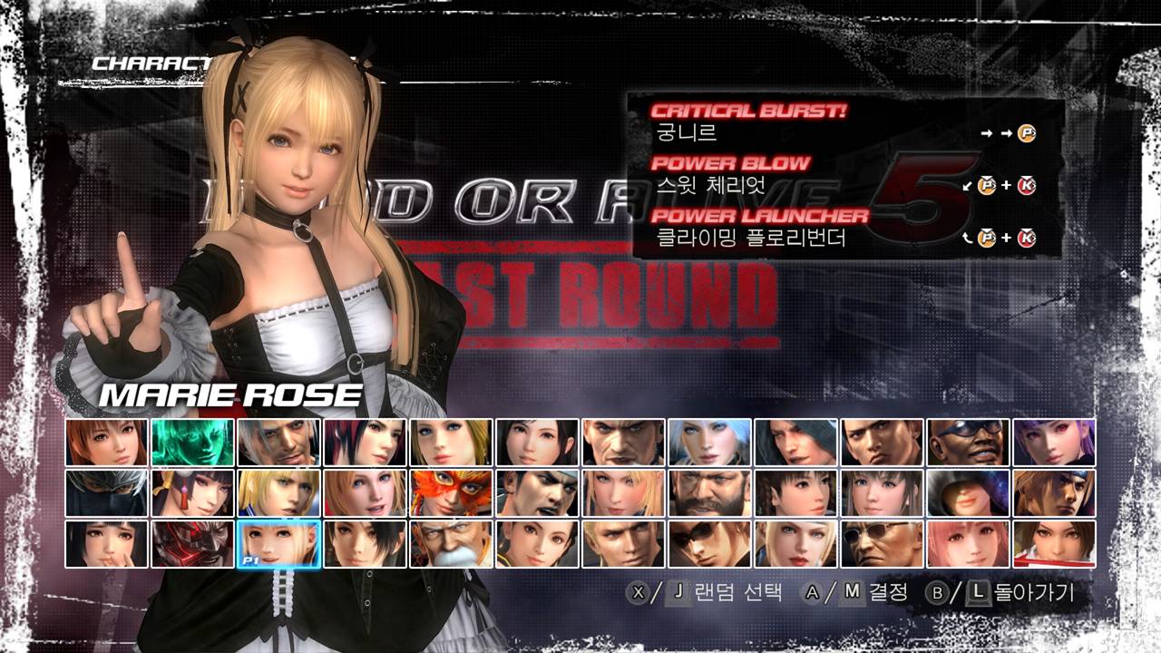 데드 오어 얼라이브 5 라스트 라운드